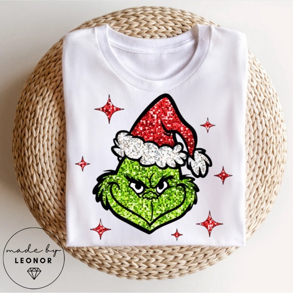 Tops - SALE!!! Grinchmas soft fitted tees 🎄